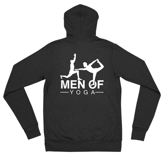Men of Yoga Unisex zip hoodie
