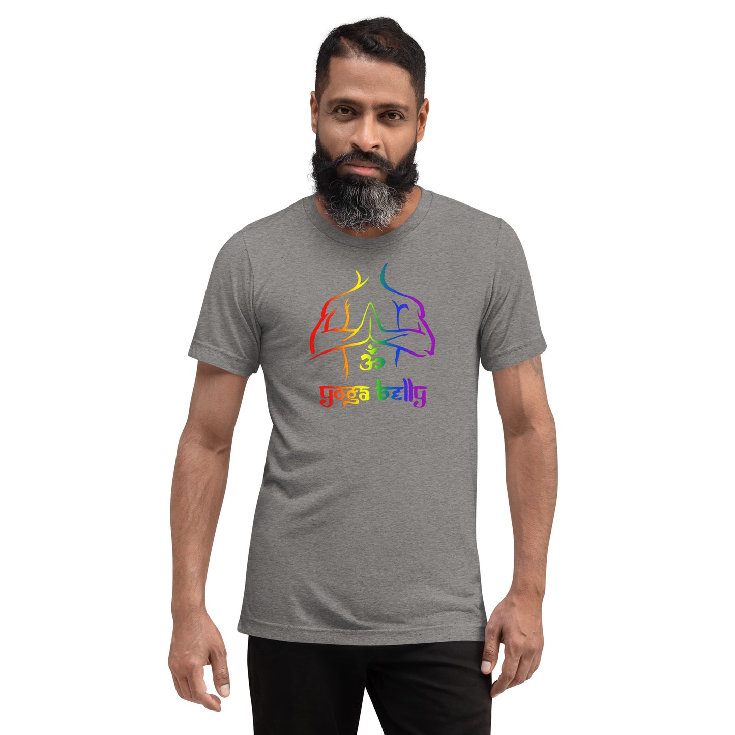 Yoga Belly Rainbow Short sleeve t-shirt
